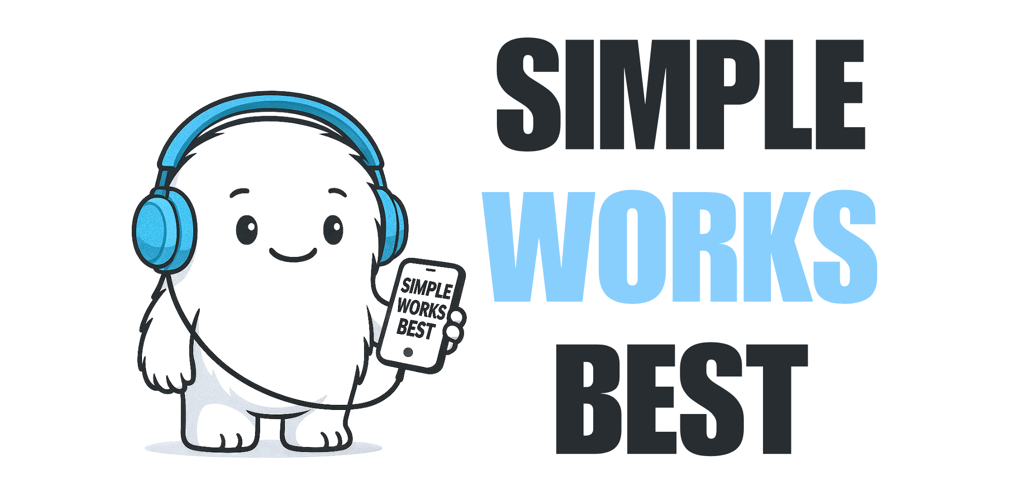 Simple Works Best Logo